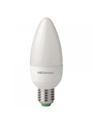 Megaman 3.5W Eco LED Candle Bulb E27/ES (Warm White)